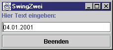 Screenshot Swing-Dokument